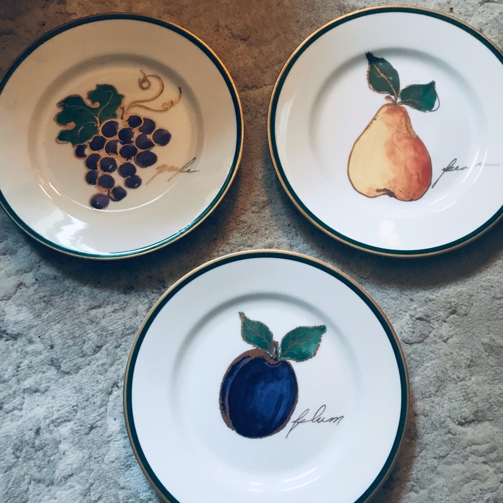 Crate & Barrel plates